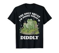 L'unica Cosa Che Faccio Oggi è Diddly Funny Frog Coffee Maglietta