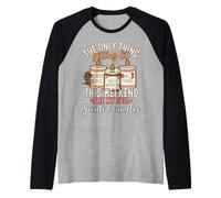 L'unica Cosa Che Si accende Sono Le Mie Candele Autunnali Maglia con Maniche Raglan