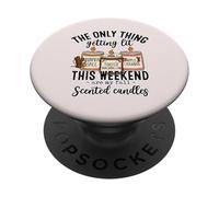 L'unica cosa che si accende sono le mie candele autunnali PopSockets PopGrip Adesivo
