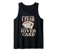 L'unica Cosa Che temo River Card Poker Design Canotta