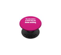 L'unica verità da sapere è che non sai nulla PopSockets PopGrip Adesivo