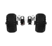 LUNICASHA Kit di Conversione per Carrelli Elettrici, 250 W, 24 V, Doppia Ruota per Bici da Spiaggia, Set di Ruote per Go-Kart, Sedie a Rotelle e Scooter