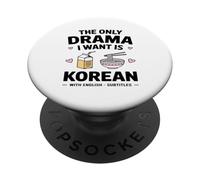 L'unico Dramma Che Voglio È Coreano Con Sottotitoli In PopSockets PopGrip Adesivo