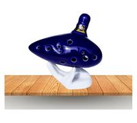 L'unico flauto naturale a forma di flauto fumato Ocarina for principianti Ocarina 12 fori Ocarina del tempo Strumento musicale Flauto