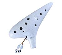 L'unico flauto naturale a forma di flauto fumato Ocarina for principianti Ocarina a 12 fori for principianti contralto chiave Do a dodici fori AC Tao Xun strumento for studenti della scuola primaria