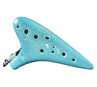 L'unico flauto naturale a forma di flauto fumato Ocarina for principianti Ocarina foro for principianti for suonare lo strumento studentesco tono medio dodici fori ceramica xun