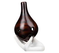 L'unico flauto naturale a forma di flauto fumato Ocarina professionale Ocarina 6 fori Ocarina for principianti Alto AC Ocarina a sei fori Infezione