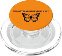 L'unico monarca arancione che voglio farfalla PopSockets PopGrip per MagSafe