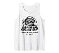 L'unico Rumore di Cui Ho Bisogno è Music Owl Lover Canotta