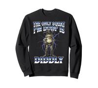 L'unico Squat Che STO Facendo è Diddly Cowboy Frog Meme Felpa