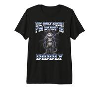 L'unico Squat Che STO Facendo è Diddly Cowboy Opossum Meme Maglietta Premium