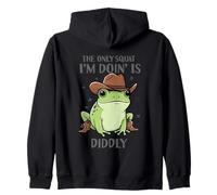 L'unico Squat Che STO Facendo è Diddly Felpa con Cappuccio