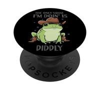 L'unico squat che sto facendo è Diddly PopSockets PopGrip Adesivo