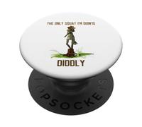 L'unico squat che sto facendo è Diddly PopSockets PopGrip Adesivo