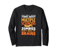 L'unico vantaggio della SM è Che Gli Zombi Non vogliono Il Mio Cervello Maglia a Manica