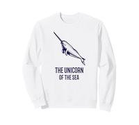 L'unicorno del Mare (Funny Weird Statement) Felpa