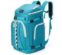 Lunidry Borse per Scarponi Sci, 65L Zaino per Scarponi da Sci Snowboard con Scomparto per Casco, Giacca, Occhiali, Guanti, Borsa da Sci, Snowboard, Pattini, Pattini in Linea