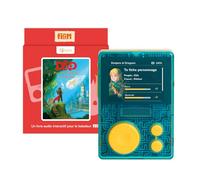 Lunii - Cofanetto Lettore FLAM Gioca D&D (Dungeons And Dragons-Hasbro) -per Bambini dai 7 agli 11 Anni-2 Libri Audio interattivi Inclusi-Scatola di Storie Made in Francia, 3760361141886