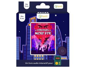 Lunii - Il Concorso del Micro d'oro - Audiolibro interattivo in Francese - Durata 3:31 - da 9 Anni da Ascoltare su FLAM
