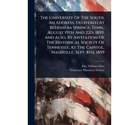 L'Università del Sud. Un indirizzo, consegnato a B - NUOVO Tennessee Histo 2