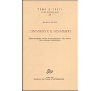 L'universo e il non essere. Trascendenza di Dio e molteplicità del reale n...