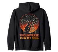 L'Universo è nella mia Anima Astronomia Felpa con Cappuccio