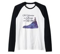 L'Universo è Sempre dalla mia Parte Maglia con Maniche Raglan