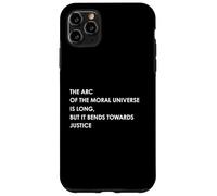 L'universo si piega verso la giustizia Custodia per iPhone 11 Pro Max
