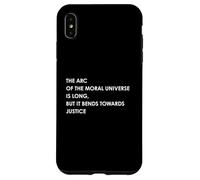 L'universo si piega verso la giustizia Custodia per iPhone XS Max