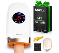 Lunix LX7 - Massaggiatore elettrico per mani, con touch screen e compressione, 4 livelli di pressione, punti artrite, sollievo dal dolore, tunnel carpale intorpidimento delle dita, dispositivo