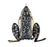 Lunkerhunt Lunker Frog, Croaker - Esca da pesca con design realistico, le gambe si estendono e si ritirano in uso, ideale per spigole e lucci, esche d'acqua dolce con corpo cavo, pesa ½ oz, lunghezza 5,7 cm