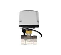 LUNMENGCC 1/2 "3/4" 1" 1-1/4" Normalmente Chiuso 304 Acciaio inossidabile IP65 Impermeabile Valvola a sfera motorizzata 220V 12V 24V Valvola a sfera elettrica