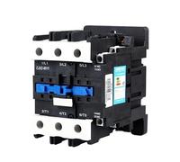 LUNMENGCC CJX2-8011 80A LC1D Contattore CA NO NC 3-Phase DIN Rail Mount Contattore di Alimentazione Elettrica AC 24V 36V 110V 220V 380V