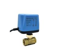 LUNMENGCC Valvola a sfera elettrica a 2 vie normalmente chiusa/aperta da 1/2 "220V 12V 24V 2-Wire valvola a sfera motorizzata sostituire elettrovalvola