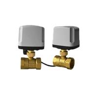 LUNMENGCC Valvola a sfera motorizzata normalmente chiusa/aperta da 1/2" 3/4" 1" 220V 12V 24V 2-Wire in ottone valvola a sfera elettrica sostituire elettrovalvola