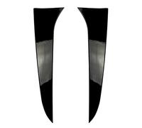 Lunotto Posteriore Spoiler Laterale Per BMW X1 E84 2009-2015 Spoiler Laterale Canard Canard Splitter ABS Nero Lucido Spoiler Posteriore Per Auto