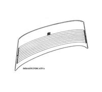 Lunotto vetro posteriore per vw polo 2017- grigio scuro termico antenna