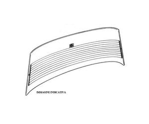 Lunotto vetro verde opel karl 2015 in poi predisposto spoiler