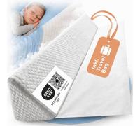 LUNOVA® Letto da viaggio per bambini, letto a molle, mobile | Con cinghia e borsa da viaggio, arrotolabile, indeformabile invece di gonfiabile, senza montaggio, per letto dei genitori