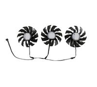 LUNOZST Parti del Portatile 3 Pezzi 82 mm, PLA09215S12H, dissipatore GPU, Ventola per Scheda Grafica, per Radeon per GIGABYTE per AORUS RX 5700 XT 5700XT 8G, Raffreddamento per schede Video VGA