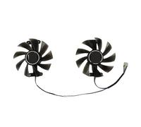 LUNOZST Parti del Portatile per PowerColor per Red per Devil RX470 RX480 RX580, Ventola di Raffreddamento GPU, PLA09215B12H, GA91S2H, per Dragon AX RX 480 470 580, Raffreddatore per schede Video