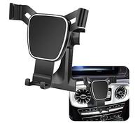 LUNQIN Supporto per telefono da auto per Mercedes Benz Classe G 2019-2024 AMG G63 G65 G55 G500 W463 Wagon Accessori Auto Staffa di navigazione Decorazione Interna Supporto per cellulare