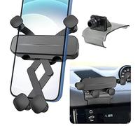 LUNQIN Supporto per telefono da auto per Porsche Macan 2015-2025 e Porsche Cayenne 2019-2023 Accessori Auto Decorazione d'interni Staffa per smartphone cellulare