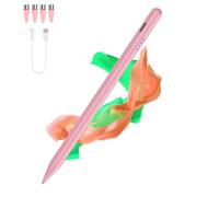 Luntak Penna per tablet Android, Type-C Stylus Pen con 4 Pom Tips, penne magnetiche touch screen compatibili con Samsung/Huawei//Lenovo/Mi/Vivo e altri smartphone e tablet Android rosa