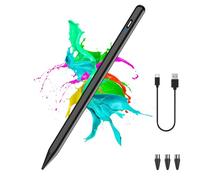 Luntak Penne stilo per touch screen, penna stilo POM per Android penna magnetica di tipo C, penne per tablet Samsung/Xiaomi/Huawei/Vivo/Lenovo e altri smartphone e tablet Android, nero