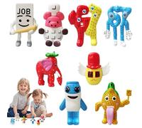 lunule Steal a Brainrot Peluche Set da 8 di Simpatici e Divertenti Italian Brainrot Figurine Personaggi Morbidi Giocattoli in Peluche Ispirati ai Personaggi del Meme Ideali come