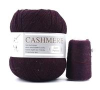 LUNYY 3 Set (6 Pezzi/Lotto) Filato di Cashmere per Maglieria 3 Strati di Cashmere Pettinato fine Lavorato a Maglia 6 matasse di Lana di Cashmere Filato di Capra per Bambini