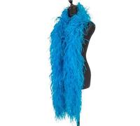 LUNYY Boa di Piume di Struzzo da 2 Metri a 6 Strati per Abito da Sposa con Decorazione a Scialle con Piume, Accessori per Abiti di Carnevale