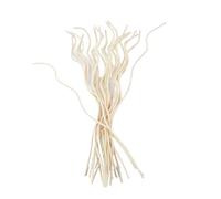 LuoAXINN Bastoncini Diffusore 20 Pezzi diffusore Stick Lungo Ondulato in Rattan, fragranza, Ricambio, Ricarica, Deodorante for Ambienti, Accessorio for la casa(Beige)