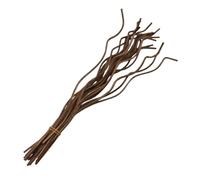 LuoAXINN Bastoncini Diffusore 20 Pezzi diffusore Stick Lungo Ondulato in Rattan, fragranza, Ricambio, Ricarica, Deodorante for Ambienti, Accessorio for la casa(Coffee)